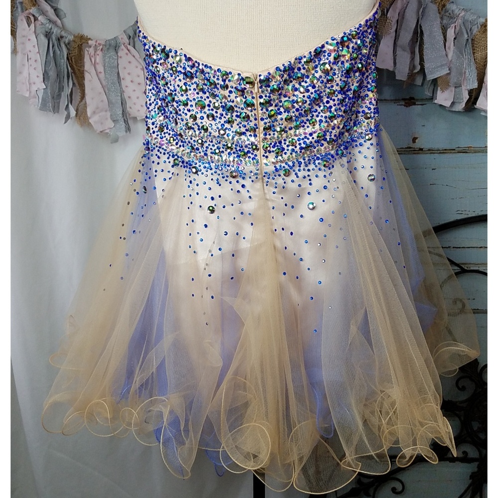 Intrigue formal prom dress babydoll empire waist - Picture 4 of 8